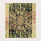Carte De Visite Arbre de William Morris de Pre-Raphaelite de cru (Extérieur déplié)