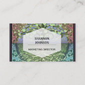 Carte De Visite Arbre des coeurs et de l'amour de la vie (Devant)