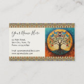 Carte De Visite Arbre des papillons de vie (Dos)