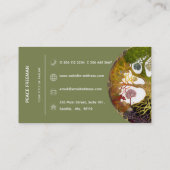 Carte De Visite Arbre des saisons de la vie (Dos)