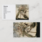 Carte De Visite Arbre d'O du mien (Devant / Derrière)