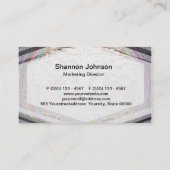 Carte De Visite Arbre d'or avec Butterly (Dos)