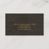 Carte De Visite Arbre d'or de la vie - Évolution (Dos)