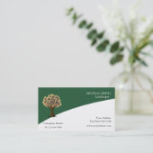 Carte De Visite Arbre d'or Garderie de pelouse et paysage (Debout devant)