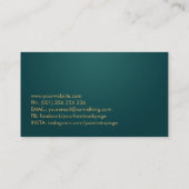 Carte De Visite Arbre doré de la vie (Dos)