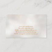 Carte De Visite Arbre doré de la vie - Yggdrasil (Dos)