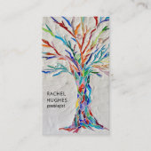 Carte De Visite Arbre généalogique de généalogiste (Devant)