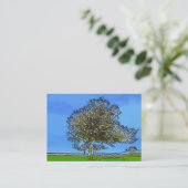 CARTE DE VISITE ARBRE LONE (Debout devant)