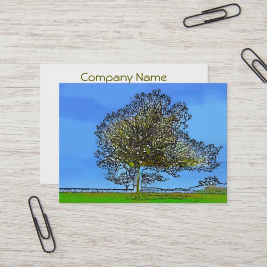 CARTE DE VISITE ARBRE LONE (Devant/Arrière en situation)