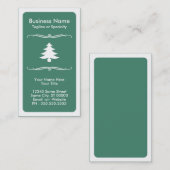 Carte De Visite arbre mod (Devant / Derrière)