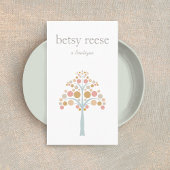 Carte De Visite Arbre moderne mignon