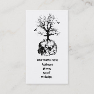 Carte De Visite Arbre mort