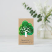 Carte De Visite Arbre | Paysage | Gardener (Debout devant)