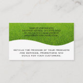 Carte De Visite Arbre | Paysage | Gardener | Pelouse (Dos)