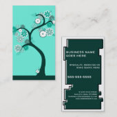 Carte De Visite arbre rétro oddRex (Devant / Derrière)