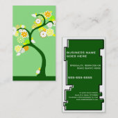 Carte De Visite arbre rétro oddRex (Devant / Derrière)