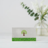 Carte De Visite Arbre | Soins de pelouse (Debout devant)