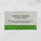 Carte De Visite Arbre | Soins de pelouse (Dos)