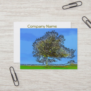 CARTE DE VISITE ARBRE SOLITAIRE