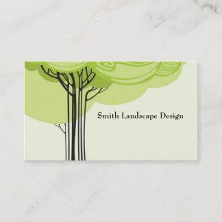 Carte De Visite Arbre stylisé