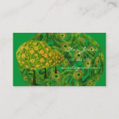 Carte De Visite Arbre SunFlowers Business (Dos)