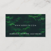 Carte De Visite Arbres II (Dos)