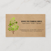 Carte De Visite Arbres | Paysage (Dos)