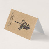 Carte De Visite Arbres | Paysage | Gardener (Devant)