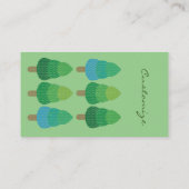 Carte De Visite Arbres verts boisés Thunder_Cove (Dos)