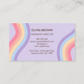 Carte De Visite Arc-arc rétro (Dos)