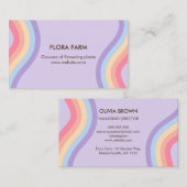 Carte De Visite Arc-arc rétro (Devant / Derrière)