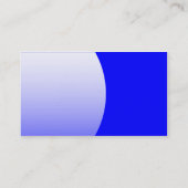 Carte De Visite Arc - Bleu (Dos)
