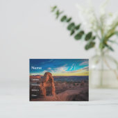 Carte De Visite Arc de pierre (Debout devant)