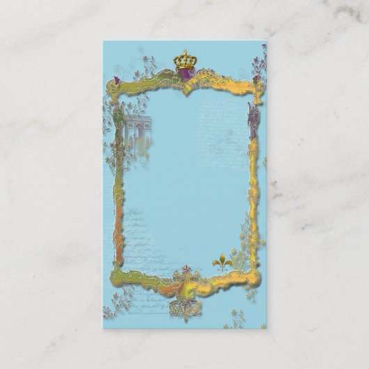 Carte De Visite Arc de Triomphe et de la Couronne (Devant)