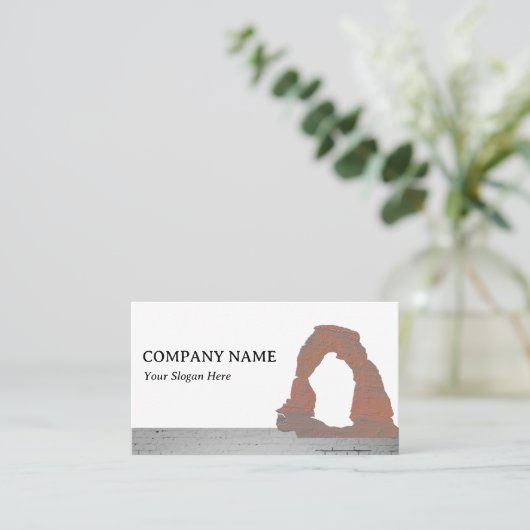 Carte De Visite Arc Delicate, Moab, architecte de construction de  (Debout devant)