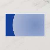 Carte De Visite Arc Design - Bleu foncé (Dos)