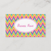 Carte de visite arc-en-ciel (Devant)