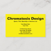 Carte De Visite arc-en-ciel (Dos)