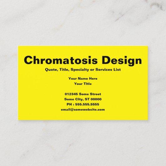 Carte De Visite arc-en-ciel (Dos)