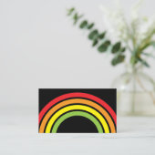 Carte De Visite arc-en-ciel (Debout devant)