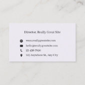 Carte de visite Arc-en-Ciel Lash & Brow | Ed (Dos)