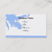 Carte De Visite Arc-en-ciel tropical (Dos)