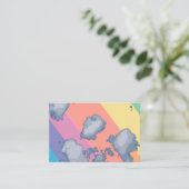 Carte De Visite Arc-en tiré (Debout devant)