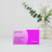 Carte De Visite Arc - Magenta (Debout devant)