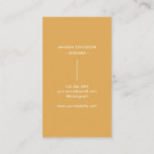 Carte De Visite Arc minimal II du milieu du siècle (Dos)