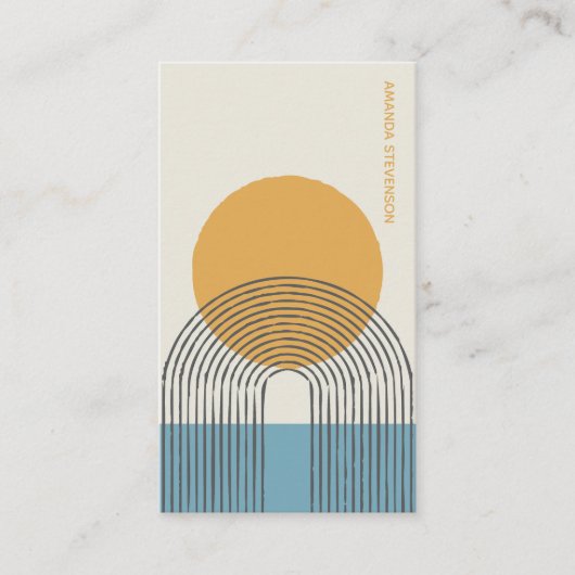 Carte De Visite Arc minimal II du milieu du siècle (Devant)