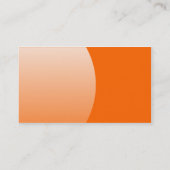 Carte De Visite Arc - Orange 2 (Dos)
