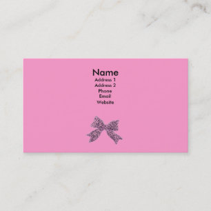 Carte De Visite arc rose