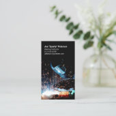 Carte De Visite Arc Souder Souder Étincelles de torche (Debout devant)