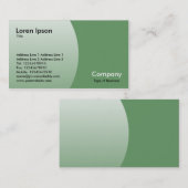 Carte De Visite Arc - Vert de l'Armée (Devant / Derrière)